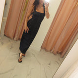 Vita Denim Maxi Dress