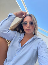 Marconi stripe button down