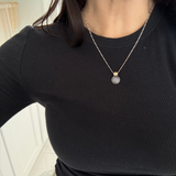 Vintage Inspired Two-Tone Charm