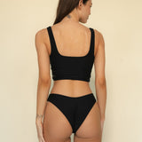 Sable Lulu (Zig-Zag Stitch) Bikini Bottom