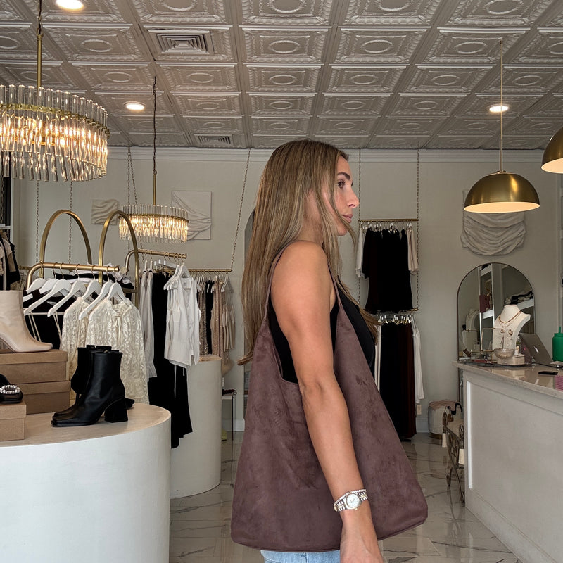 Ranch suede tote