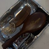 Engraved brush