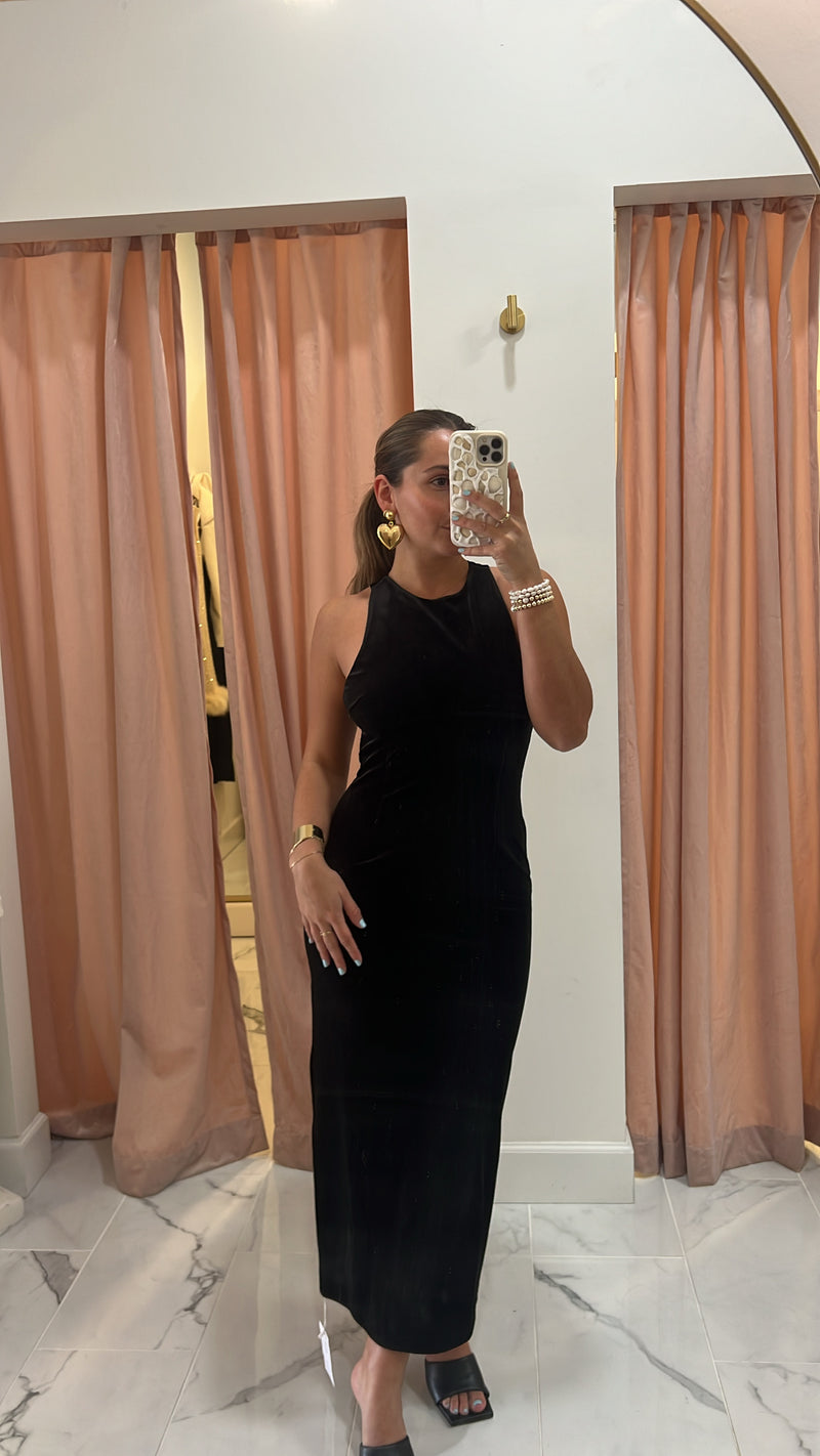 Nora Velvet Dress