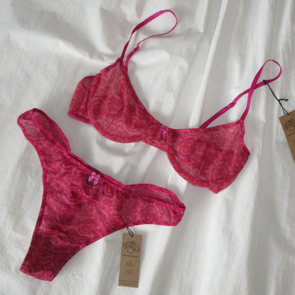 MESSAGE IN A BOTTLE UNDERWIRE BRA