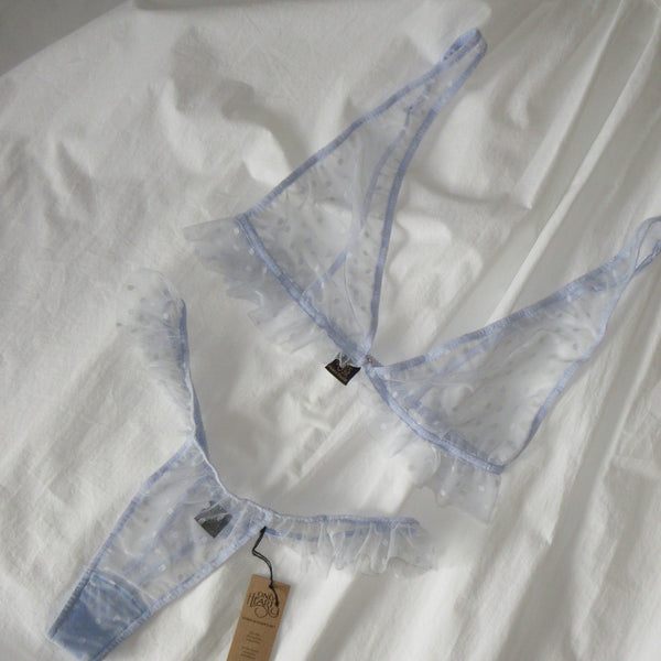 Coucou Lola Side Ruffle Bralette