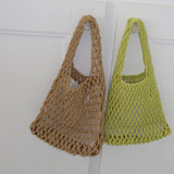 Scallop Crochet Mini Bag