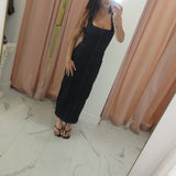 Vita Denim Maxi Dress