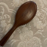 Engraved brush