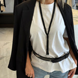 Feminine Tie Necklace