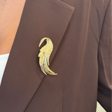 Vintage-Inspired Peacock