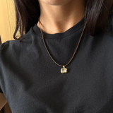 Collier Bezel Charms