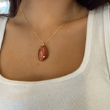 Sangria Stone Charm