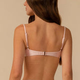 Pale Blush Silkie Simonette Bikini Top