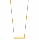 Personalized bar necklave