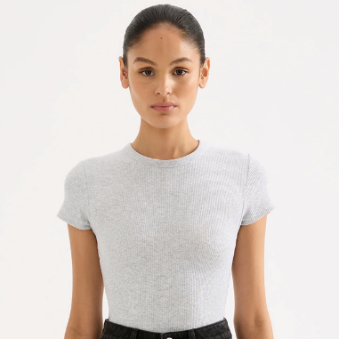 Organic Rib SS Tee