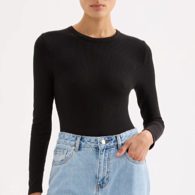 Organic Rib LS Tee