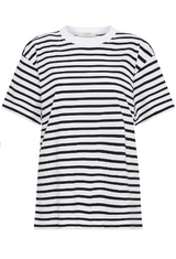 Organic Stripe Boyfriend Tee