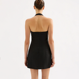 Reyes Linen Mini Dress