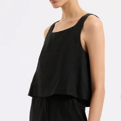 Thilda Linen Top