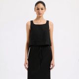 Thilda Linen Top