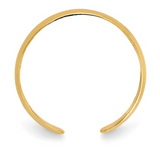 14k toe ring