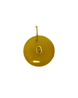 Amber Honey Stone Charm
