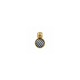 Vintage Inspired Two-Tone Charm