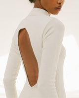 Conquest - White Knit Dress