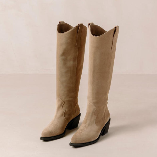 Mount Desert Taupe cowboy boot