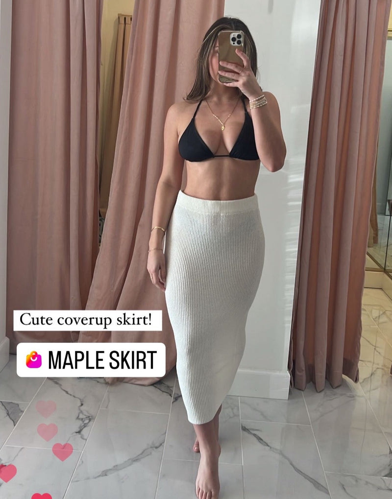 Maple skirt